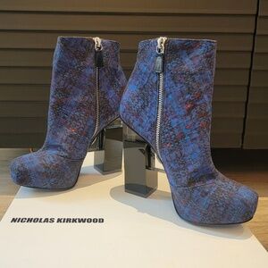 Erdem x Nicholas Kirkwood Ankle Boots - Size 5